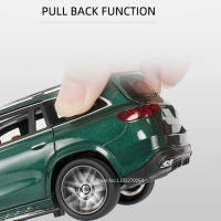 Coche De Juguete GLS 63 AMG a Escala 1/24 Metal Con Luces Y Sonido Puertas Abiertas Regalo De Cumpleaños Vehículos Off-road Para Niños - details 5
