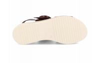 Sandalias Mujer de Piel BDA con Plataforma y Adorno de Hebilla XXL 43715 Disfruta del equilibrio perfecto entre estilo vanguardista y bienestar absoluto. Estas sandalias destacan por su innovadora plataforma bicolor y su diseño de tiras anchas, ideales - details 4