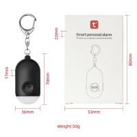 LLLLavero de Autodefensa para niños y Mujeres, Alarma Personal DE EMERGENCIA SOS, botón de Pánico o DeVico de alerta de Pin de tirar, charigrad Fuerte de 130 DB - details 15