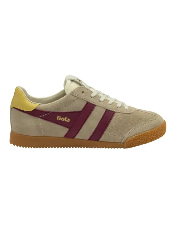 Gola Elan Zapatillas Suede Bone / Cerise / Pollen - 1