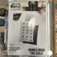 Funda Nórdica Aymax Reversible Star Wars Mandalorian Baby Yoda Grogu Para Cama de 90 o 105cm ancho Algodón 100%, Medida 155x200 cm, más Funda Cojín 50x80cm - details 1