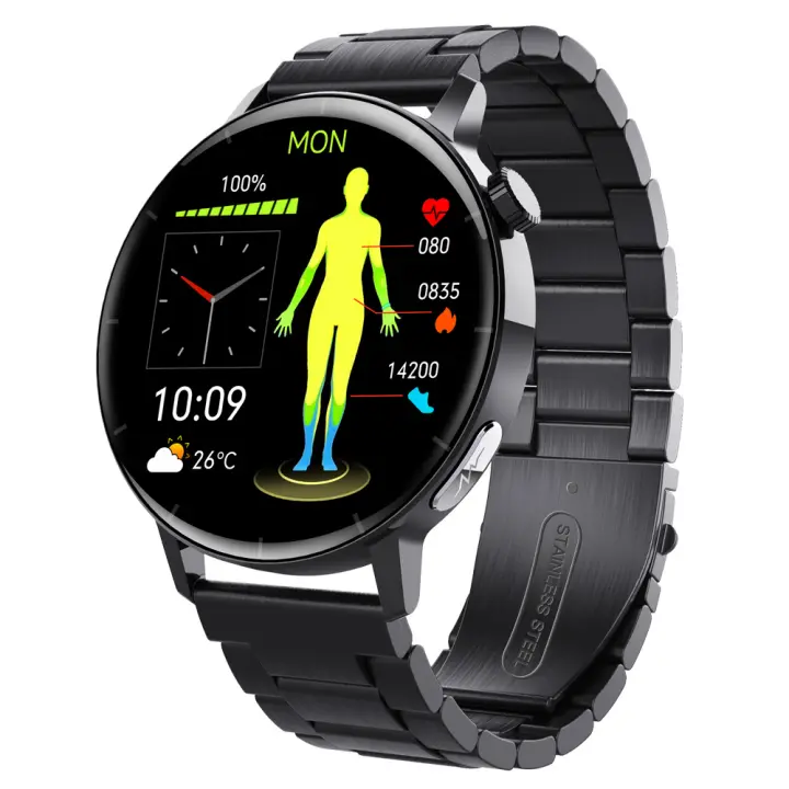 Reloj Deportivo inteligente de 1,41 con luz roja de ECG, Ciencia Del oxígeno en sangre, Sueño, 158 Modos Deportivo - 1