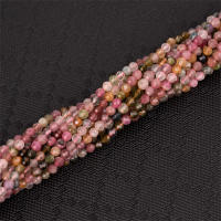 Turbantes De Turmalina Naturales Pulidos 2/3/4mm Para Hacer Joyas Accesorios Para Pulseras Y Collares DIY Para Mujeres - details 3