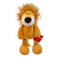 Muñeco De Peluche De 25cm Kawaii Con Animales Del Bosque León Tigre Elefante Mono Zorro Juguetes Para Dormir De Peluche Realistas Para Niños - details 12