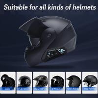 BT22 Auriculares Bluetooth Para Casco De Motocicleta Con Micrófono Suave Y Altavoz Estéreo Handsfree Wireless Para Moto Compatible Con Todos Los Cascos - details 7