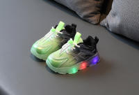 Zapatillas Deportivas LED Para Niños Y Niñas Transpirables Brillantes Zapatillas De Cuero Con Diseño De Animales Tallas 21-30 Unisex - details 8