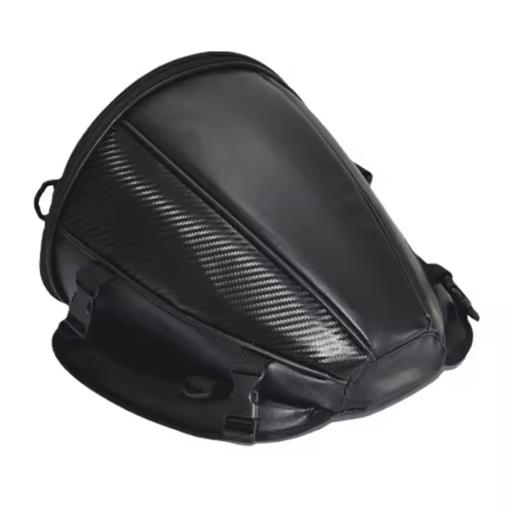 Bolsa De Asiento Trasero Impermeable Para Motocicleta Deportiva Equipaje Sillín Lateral Para Motocicleta Scooter - 1