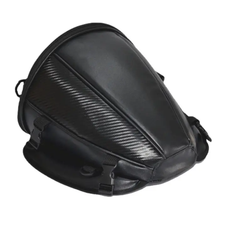 Bolsa De Asiento Trasero Impermeable Para Motocicleta Deportiva Equipaje Sillín Lateral Para Motocicleta Scooter - 1