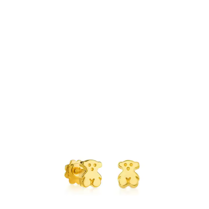 Pendientes de Oso de Plata de Ley 925, personalizado y versáril estiloins, pendientes de Mujer exquisitos y de moda. - 1