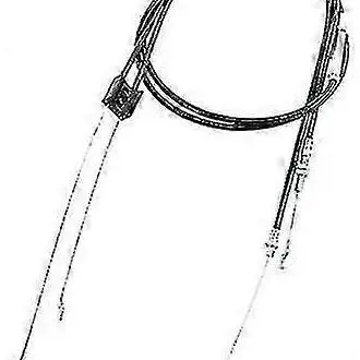 Einhell GC-PM 56/1S HW Lawn Mower Replacement Bowden Clutch Cable - 1