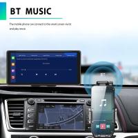 Podofo-Monitor inalámbrico para salpicadero de coche, Carplay, Airplay, Android Cast, compatible con tarjeta TF, cámara de respaldo, 10,36 pulgadas - details 8
