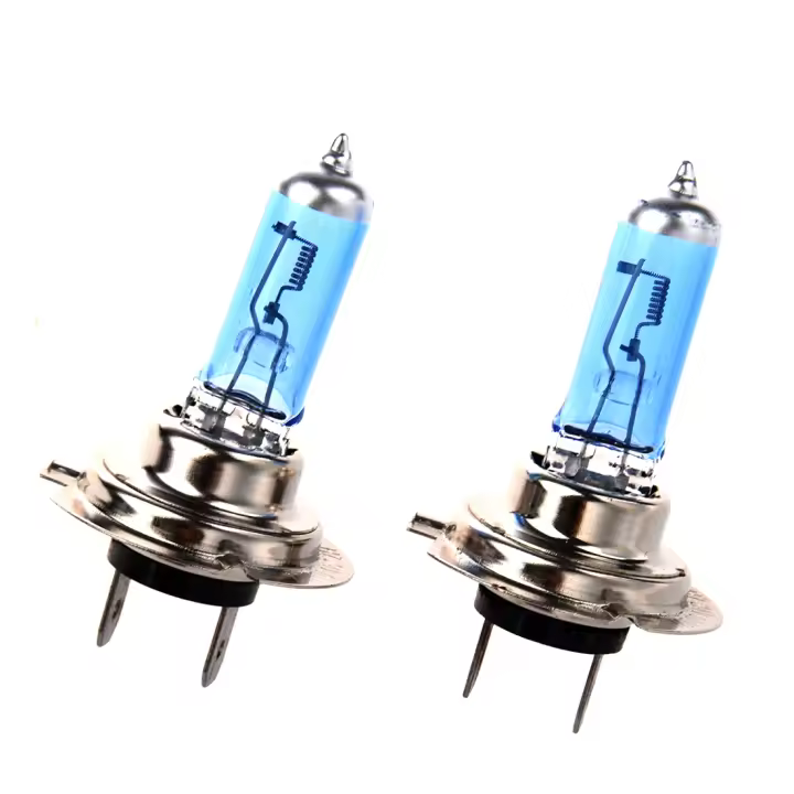 Kit de lámpara LED para Coche, de Gas xenón headlight halógeno H7 6000K, bombillas H7 de 100W Y 24V, iluminación Blanca superbrillante - 1