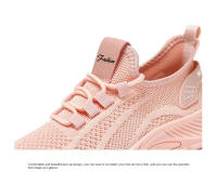 Zapatillas De Deporte Para Mujer Ligero Y Cómodo Con Cordones Transpirables Antideslizantes Para Gimnasio Trabajo Y Ropa Casual Zapatillas De Malla - details 7