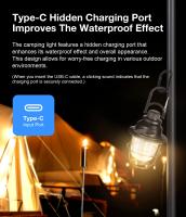 Astrolux CL01 Luz De Camping LED Con Soporte Tripod Y Carga USB-C Iluminación Estepless Dimming 1800-6500K Tiempo Máximo De Funcionamiento 30h Para Exteriores Y Tiendas De Campaña - details 5