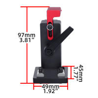 Aluminio Stop De Rieble Para Trabajo Con Madera Limitador De Camino T-Slot Workbench Conector Deslizante Y Stopper De Fosa - details 3