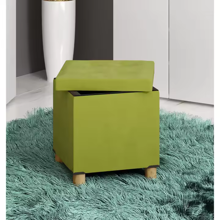Cofre asiento de tela cofre asiento cofre caja caja de almacenamiento cubo Sizos M Cofre asiento de tela cofre asiento cofre caja caja de almacenamiento cubo Sizos M - 1