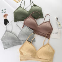 Sujetador Deportivo Para Mujer Secado Rápido Elasticidad Con Almohadillas Para Gimnasio Correr Yoga Fitness Transpirable Tops De Color Sólido - details 1