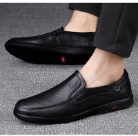 Zapatos De Cuero Genuino Para Hombre CLOHOO Edición Especial Doble Capa Suela De Goma Hechos a Mano Estilo Casual Negocios - details 5