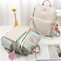 Nueva Mochila De Hombro Para Mujer De Alta Calidad Gran Capacidad De Oxford Bolsa De Hombro Para Mujer Color Tote Mochila Suave Para Viajes - details 4