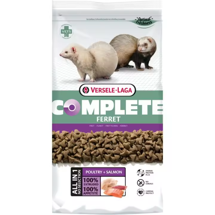 Versele-Laga Complete Ferret para Hurón - Comida para Hurones Rica en Proteína Animal y Sin Cereales - 1