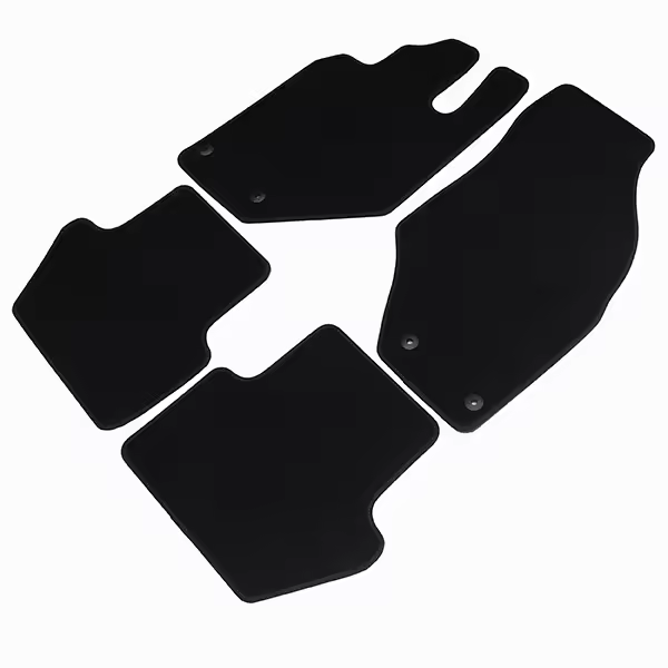 Alfombrillas en moqueta premium velour antracita para Volvo XC70 desde 2000 a 2007 - 1