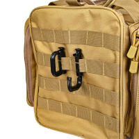 Táctico Anillo De Cierre Ring 2 Piezas Grimald MOLLE Clip De Plástico Tipo Carabiner Punto De Conexión Para Chaleco Bag Fastener - details 1