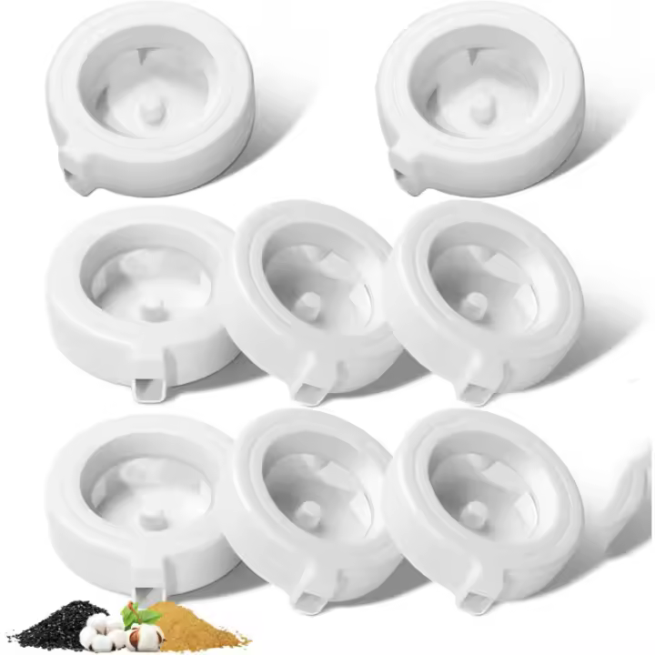 8 filtros de repuesto para dispensador de agua por gravedad de 3,6 l/4,6 l/6 l/8 l, triple filtración, para fuente de mascotas - 1