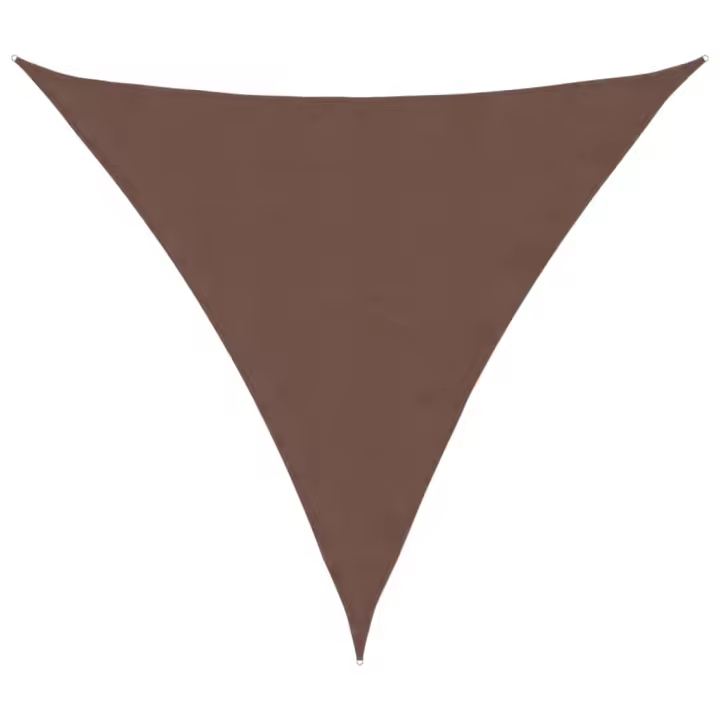 Lona triangular Toldo de Vela Oxford 4,5x4,5x4,5 m - 1