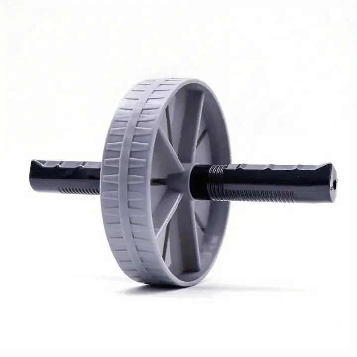 1Pcs Abdominal Wheel Resistente Al Desgaste Con Rodillos Antideslizantes Equipo De Ejercicio Para Fortalecimiento Muscular Entrenamiento De Fitness Uso Doméstico Silencioso - 1