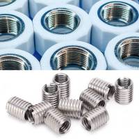10Pcs Tornillo De Inserción De Acero Inoxidable Freno De Hilo Reparación De Tubo Reductor Herramienta De Conversión De Tornillos - details 3