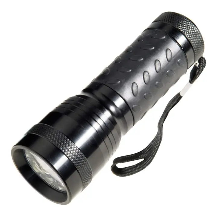 SANCO STORE - MAURER Linterna LED De Mano De Aluminio A Pilas	(3 AAA) 55 Lumenes 14 Leds Mango Engomado - 1