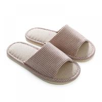 Zapatillas De Lino Para Hombre Y Mujer Transpirables Antideslizantes Cómodas Para Interior Playa Casuales Sin Tacón - details 7