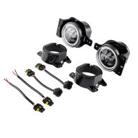 Par De Faros Antiniebla De 4 Pulgadas Con Anillo Halo Angel Eyes Para Jeep Wrangler JL 2018-2023 NO APTOS Para Bumper De Aniversario 10º - details 7