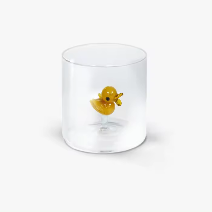 WD LifeStyle Borosilicato Cc Vidrio 250 ml Pato Decor - 1
