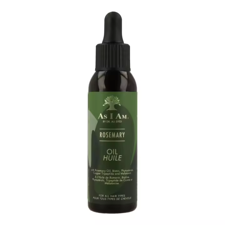 As i am aceite romero 60ml, aceite capilar nutritivo con romero, menta y péptidos, diseñado para estimular el crecimiento, fortalecer el cabello y nutrir el cuero cabelludo. - 1