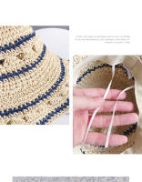 Sombrero De Paja Vintage Con Alas Anchas Para Mujer Sombrero De Sol Plegable Protección UV Para Playa Y Viajes Exterior Primavera Verano - details 6