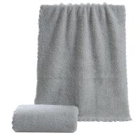 Toalla De Microfibra Absorbente Para Cabello Seco 30x60cm Doble Cara Coral Ideal Para Baño Lavar Coche Limpieza Salon Natación Camping - details 14