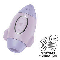 SATISFYER MISSION CONTROL SUCCIONADOR Y VIBRADOR VIOLETA JUGUETES SEXUALES NOVEDAD - details 1