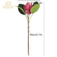 WQNJIN Gran Rama Artificial De Flor De 55cm Monarca Loto Magnolia Planta Falsa De Plástico Para Decoración De Casa Y Bodas - details 2