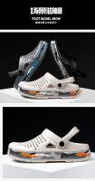 Zapatillas De Hombre Para Verano Clogs Sandalias Plataforma Planas Zapatos De Agua Para Jardín Y Hogar Comodidad Al Aire Libre - details 11