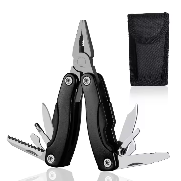 Multiherramienta Portátil De Bolsillo Pliers Knife Y Destornillador Para Hombres Herramienta Manual Para Camping Caza Y Senderismo Regalos De Sobrevivencia Al Aire Libre - 1