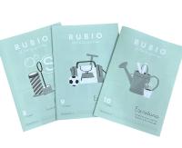Pack Cuadero Aprendizaje RUBIO ESCRITURA edad 3 - 9 años para niños practicar la letra y escritura deberes verano - details 8