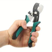 TAIMIMEI Alicate De Despeje De Cables Y Corte De Alambre HT2177 Herramienta Manual Para Trabajo Electrónico Tamaño 8 Pulgadas - details 4