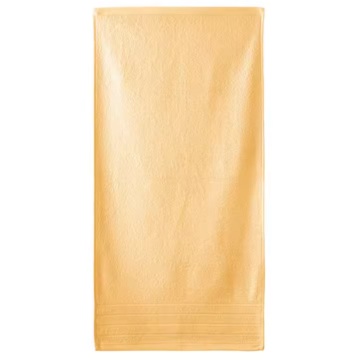Toalla baño DIAMANTE - 100% algodón rizo americano - Color Amarillo, de Lanovenanube - 1