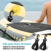 2Pcs Pack Cordón Mágico Para Remar Kayak Y Tabla De Stand up Paddle Anclaje Para Bote Inflable Actividad Acuática Exterior - details 1