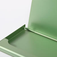 Caja De Metal Para Tarjetas De Negocio Creativa De Aleación De Aluminio Portaidentificación Y Monedas Unisex Colorido - details 49