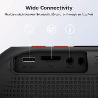 Altavoz Bluetooth Portátil Sounarc XR3 Mini máximo 10W, Modos LED Variados, Emparejamiento Estéreo, Conexiones Múltiples, Ultraportátil, 10 Horas de Autonomía, IPX6, Present, Home, Party, Outdoor, Chrismas - details 5
