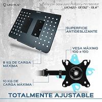 UNYKach Universal Desktop Stand UK1420 for 13″-32″ Screen with 15.6" Laptop Stand - details 4