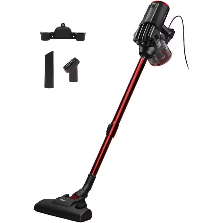 ThunderBrush Aspirador Escoba con Cable 2 en 1. Aspirador Vertical y de Mano. Tecnología ciclónica. Filtro HEPA. Eficiencia energética Clase A+. Bajo Consumo de 600 W - 1