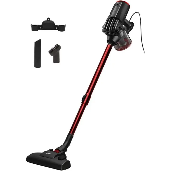 ThunderBrush Aspirador Escoba con Cable 2 en 1. Aspirador Vertical y de Mano. Tecnología ciclónica. Filtro HEPA. Eficiencia energética Clase A+. Bajo Consumo de 600 W - 1